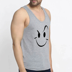 Camiseta sin mangas de alta calidad para hombre 2026, ropa deportiva de secado rápido, 100% poliéster, fabricada con servicio OEM de bajo costo. - Product Image 2