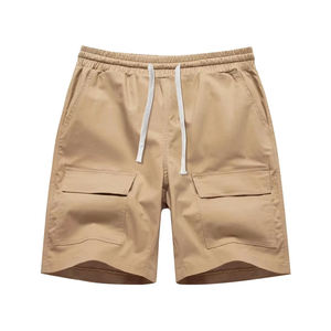 Shorts Cortos con Forro a Cuadros Personalizados, Elegantes y Casuales, con Cintura Ajustable con Cordón - Product Image 1