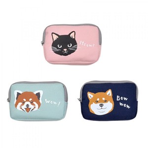 Monederos de felpa con múltiples bolsillos con ilustración Accesorios únicos y elegantes - Product Image 1