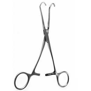 Pince d'occlusion vasculaire manuelle avancée CASTANEDA pour interventions chirurgicales néonatales et pédiatriques, en acier, certifiée ISO13485 - Product Image 1