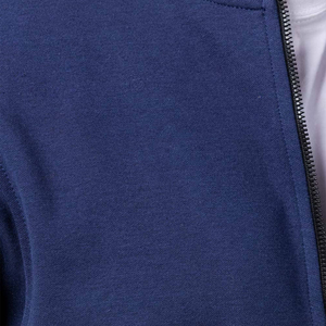 Sudadera con capucha y cremallera frontal completa para hombre, de felpa francesa, con lavado ácido, estampado serigrafiado, estilo casual urbano, ODM - Product Image 6