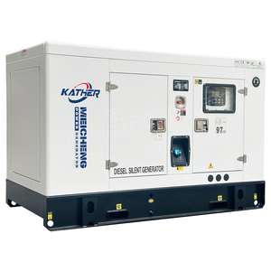 Générateurs électriques diesel silencieux de marque 25KW 30KVA 40KW 50KW 60KVA 100KW 300KW <span class=keywords><strong>Dynamo</strong></span> triphasés pour alimentation de secours - Product Image 2
