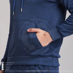 Sudadera con Capucha y Bolsillo con Aplique de Logotipo Personalizado, al por Mayor, de Alta Calidad, 100% Algodón, Felpa Gruesa, Estilo Urbano, Unisex - Product Image 4