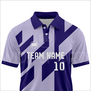 Maillot de cricket personnalisé imprimé par sublimation, respirant, léger, antibactérien, écologique, uniforme d'équipe d'été, service OEM - Product Image 3