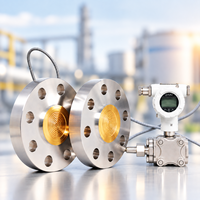 Transmetteur de pression liquide/gaz YUUKI JUN-E50B, indice de protection IP67, précision de 0,075 %, DN50 PN16, barillet d'insertion de 2 m en alliage d'aluminium, garantie 1 an