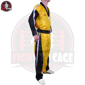 ชุดฝึกซ้อมและแสดงศิลปะการต่อสู้แบบฟรีสไตล์ ผ้าโพลีคอตตอน น้ำหนักเบา สำหรับผู้ใหญ่ เหมาะสำหรับเทควันโดฟรีสไตล์ - Product Image 4