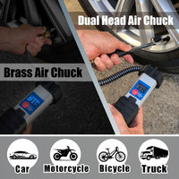 Taiwan Made Portable Electric Car Air Digital Tire Inflator With Tyre Pressure Gauge Heavy Duty Type