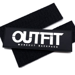Étiquette 3D en PVC écologique avec support à coudre pour vêtements, patch logo personnalisé en caoutchouc, matériau PVC souple pour vêtements - Product Image 1