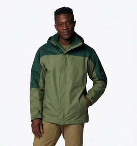 Custom <b>Men</b> Zip up Nylon Waterproof Woven Softshell Outdoor Windbreaker <b>Rain</b> Racing Running Jacket Anorak <b>Coats</b> - Product Image 1