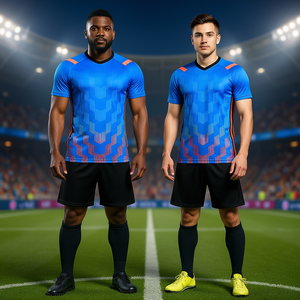 Ensemble de maillots de football personnalisés pour adultes et enfants, impression numérique, tenue d'entraînement - Product Image 3