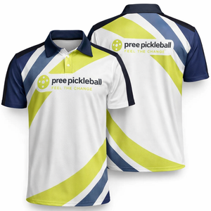 Camiseta Unisex para Pickleball con Estampado Sublimado, Transpirable, de Secado Rápido, Manga Corta, Corte Regular, Ropa Deportiva de Verano - Product Image 1