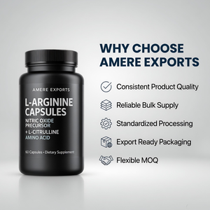 แคปซูล L-Arginine Precursor ที่ได้รับการรับรองมาตรฐาน GMP ขายส่งจำนวนมาก - Product Image 2