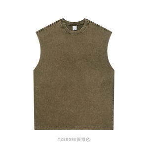 Camiseta sin mangas unisex Nesta Sports para gimnasio, corte personalizado, sin mangas, con estampado gráfico, holgada, oversize, para hombre - Product Image 3