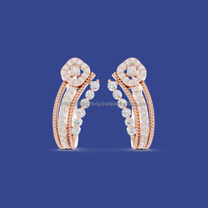 <b>Blue</b> moon Jewels 10K Gold-Filled Bezel-Set Turquoise Stud <b>Earrings</b> - Product Image 1