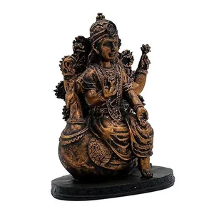 Idole indienne traditionnelle, statue d'art hindou classique, statue pour temple domestique, statue pour salle de Puja, décoration de Mandir, idole pour décoration spirituelle de la maison - Product Image 3