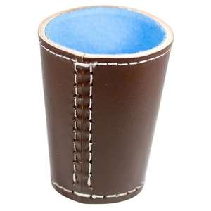 Copa de Dados Clásica de Lujo Cuadrada de Cuero PU Hecha a Mano Duradera con Ruedas - Product Image 5