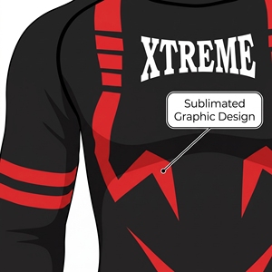 T-shirt de compression respirant à séchage rapide UPF50+ imprimé sur mesure pour hommes, idéal pour la lutte, l'entraînement MMA et les vêtements de sport légers - Product Image 3