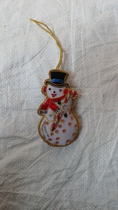 Adornos Navideños Bordados a Mano al por Mayor, Hechos por Artesanos, Decoraciones Festivas de Tela para Árboles de Navidad, Artículo de Regalo de Lujo para la Temporada - Product Image 4