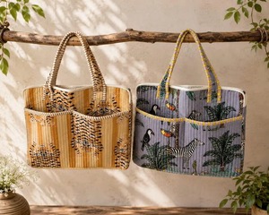 Handmade Fashion Quilted Cotton <b>Laptop</b> <b>Sleeve</b> Shoulder Strap Zipper Closure Shopping Documents Bag Rajasthan Origin Model 100 - Product Image 2