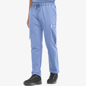 Pantalones Jogger de Enfermería para Hombre al por Mayor, Uniformes Médicos con Spandex en la Espalda, Uniformes de Hospital para Hombre - Product Image 1