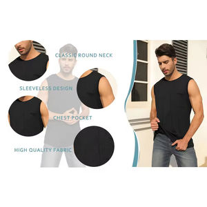 Débardeur personnalisé pour homme, nouveau design, tissu respirant à séchage rapide, idéal pour la gym, les entraînements ou le quotidien, prix de gros, fabriqué au Pakistan - Product Image 4