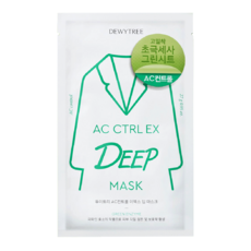 Dewtree AC Control EX Deep Mask, Confezione da 30 Pezzi, Maschera in Foglio per il Trattamento dell'Acne - Product Image 1