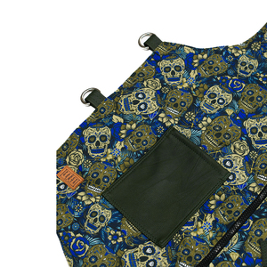 Gilet vert royal Fancy Muertos - Product Image 2