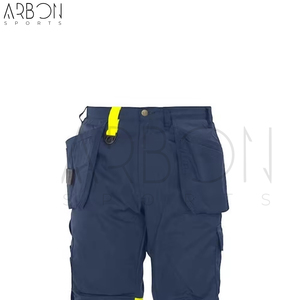 Newest Durable Industrial Good Seller New Trendy OEM ODM Service Heavy Duty Navy Blue Work Safety Pants For Wholesale Rate - Product Image 6