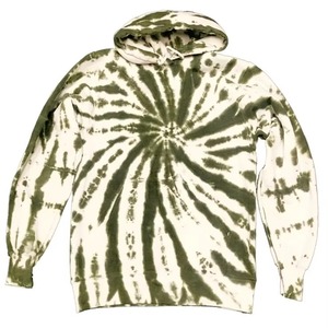 Sudadera con Capucha Personalizada para Hombre, de Felpa Gruesa, Color Morado Tie-Dye, Estilo Urbano, de Algodón, con Teñido en Espiral, OEM - Product Image 2