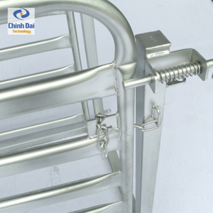 Panneaux galvanisés résistants de bétail/clôture et portes portatives de ferme pour le bétail - Product Image 2