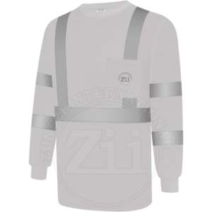Camisetas de Alta Visibilidad Reflectantes de Seguridad ANSI Clase 1 con LED Intermitente, Impermeables, Fluorescentes, de Manga Larga, para Trabajo de Construcción, Uniformes al por Mayor - Product Image 6