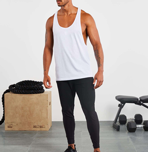 Custom Wholesale Quick Dry Breathable Tank <b>Top</b> Wholesale <b>Low</b> Price Tank <b>Top</b> Sleeveless Workout Wear Men Tank <b>Top</b> - Product Image 5