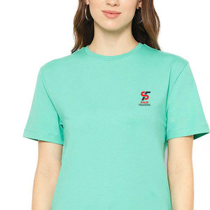 T-shirt pour femme Solid Trader, confort ultime, respirant, léger, anti-décoloration, texture lisse, essentiel au quotidien, moderne et tendance - Product Image 6
