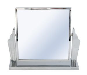 Miroir de table double face à cadre métallique moderne personnalisable de qualité supérieure pour usage domestique - Product Image 4