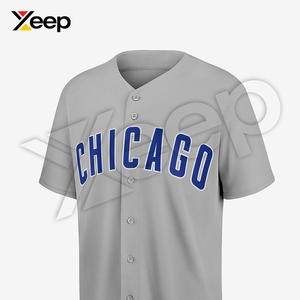 เสื้อเบสบอลผู้ชาย XEEP Customize รุ่น XC-BBU-29 แขนสั้น ระบายอากาศได้ดี พิมพ์ลายด้วยความร้อน ผลิตจากโพลีเอสเตอร์ คุณภาพสูง - Product Image 2