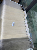 Extensions de cheveux humains vierges vietnamiens en gros, 100g, haute qualité, naturels, lisses, super double drawn