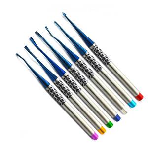 Ensemble d'élévateurs PDL pour implants, 7 pièces, instruments dentaires pour extraction dentaire et chirurgie buccale, manuels, en acier inoxydable de qualité chirurgicale - Product Image 5