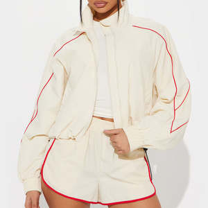 ชุดวอร์มผู้หญิงแบบกำหนดเอง เสื้อแจ็คเก็ตกันลม ชุดกันลมขายส่ง คุณภาพสูง พิมพ์โลโก้ ชุดวอร์มผู้หญิง 2026 - Product Image 4