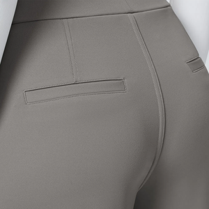 กางเกงคาร์โก้ผู้หญิงเอวสูงทรงขากว้างหลายกระเป๋าสไตล์ลำลอง - Product Image 6