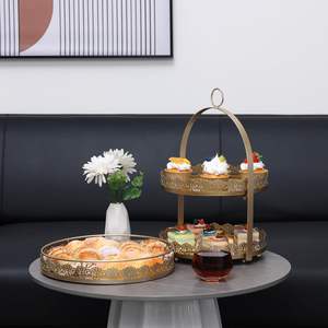 Elegante Soporte Metálico para Pasteles, Base para Arreglos Dulces, Ideal para Bodas, Fiestas y Mesas Decorativas para Eventos - Product Image 5