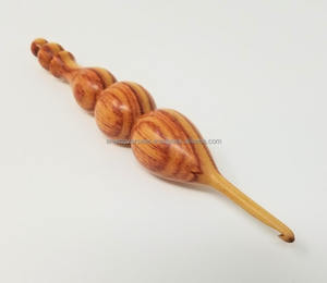 Wooden <b>Crochet</b> <b>Hooks</b> Set with Case - Complete Sizes for Yarn Craft Beginners - Product Image 3