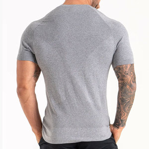 Camiseta Deportiva de Compresión Personalizada, Corte Ajustado, 100% Algodón, Ajuste Musculoso, Alta Calidad, para Entrenamiento, Gimnasio, Ropa Deportiva para Hombre - Product Image 5