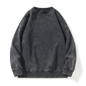 Sudadera Glory Personalizada de Felpa Cepillada con Efecto Lavado Vintage, Sudadera Retro con Efecto Batik, Sudadera Casual para Parejas - Product Image 5