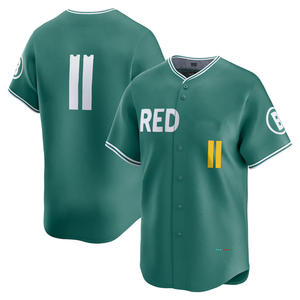 2025 New Men Boston City Connect Baseball Jersey Green Stitched Embroidered Custom Uniform with Logos - Product Image 3