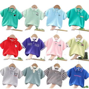 T-shirt respirant à col rond en coton tricoté 100 %, 120 grammes, coupe classique, compressé, écologique, anti-boulochage, pour garçons - Product Image 4