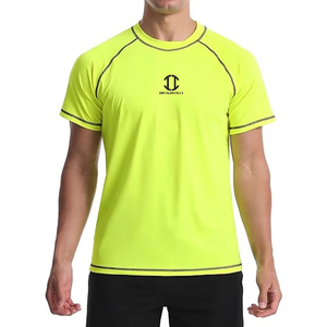 Maillot de bain unisexe sans couture en polyester spandex doux de haute qualité, respirant, à manches longues, 220g, par sublimation – Vente chaude - Product Image 3