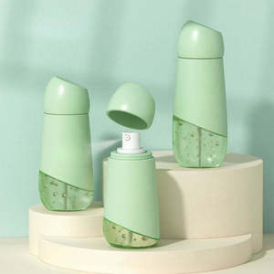 Perfume en Cápsula, Spray Tónico de Niebla Fina, Impresión Serigráfica, Sensación de Lujo, Botella de Doble Capa de 60ml 80ml 100ml con Pulverizador, Plástico PET - Product Image 4