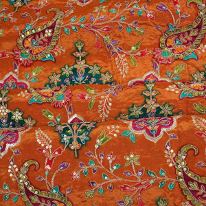 Tissu numérique teint en position, brodé, dentelle, maille à sequins, organza uni, anti-boulochage, poids moyen, pour robe de boutique et vêtements - Product Image 4
