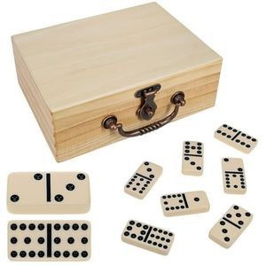 Custom Wooden <b>Dice</b> And Dominoes Promotional Board Game <b>Set</b> For Corporate Branding And Events - Product Image 2