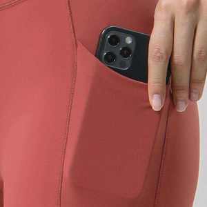 Wholesale <b>Pockets</b> Mid Waist Quick Dry Breathable Women <b>Leggings</b> Workout Running Fitness Women <b>Legging</b> - Product Image 6